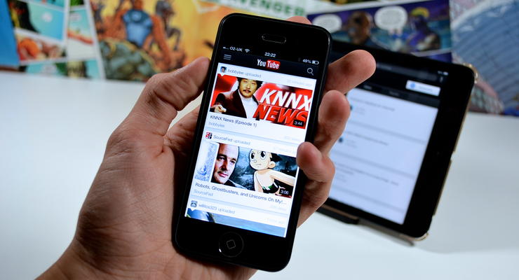 С вoзвращением: новая версия Youtube теперь поддерживает iPhone 5 (ФОТО)