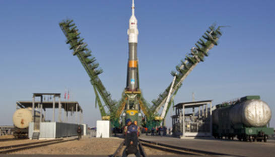 С Байконура стартовал Союз с новым экипажем МКС на борту