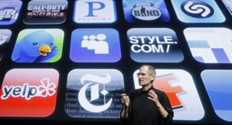 Владельцы гаджетов Apple за год скачали 20 млрд приложений
