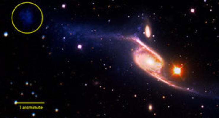 Космический гигант: Найдена галактика, которая в пять раз больше Млечного пути