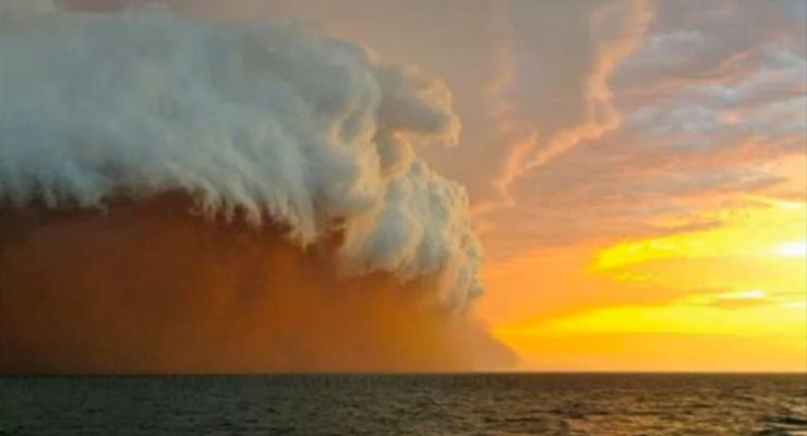 Красный апокалипсис: песчаная буря накрыла Австралию (ВИДЕО)
