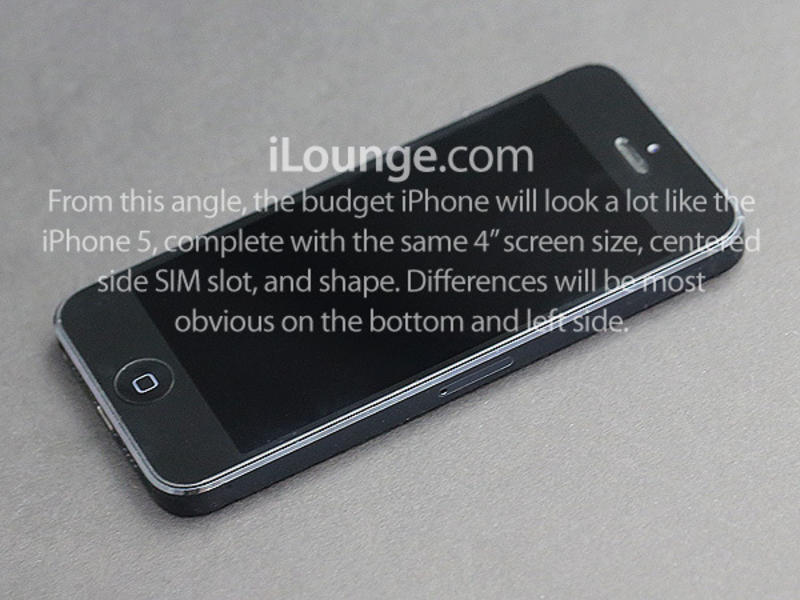 Бюджетный iPhone 5 засветился на фото / ilounge.com