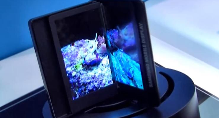 Samsung выпустит гибрид телефона и планшета с двумя экранами