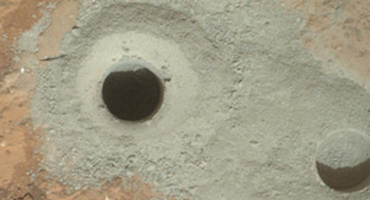 Кьюриосити добыл первую пробу породы грунта Марса