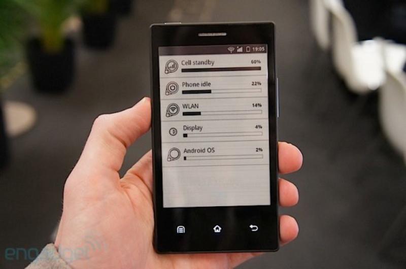 MWC 2013: смартфон с зарядом на месяц (ФОТО) / engadget.com