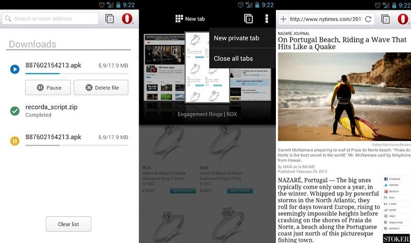 Opera обновила мобильный браузер до неузнаваемости / play.google.com