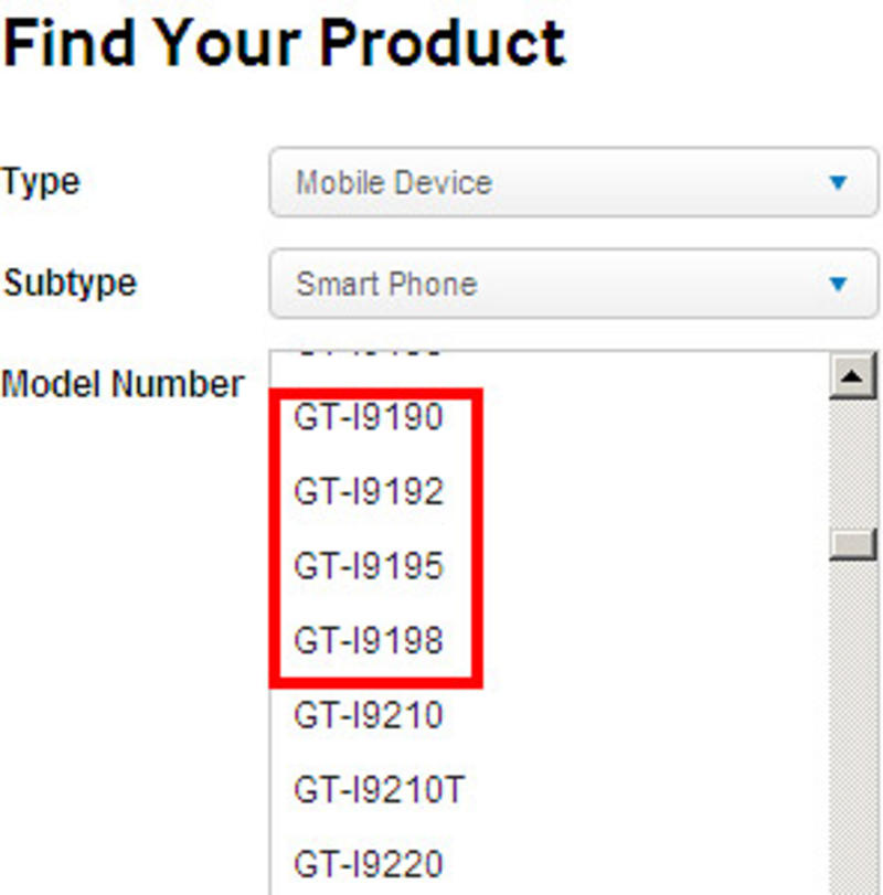 Samsung подтвердила смартфон Galaxy S4 mini (ФОТО) / sammobile.com