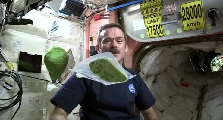 Видео дня: как готовят еду в космосе
