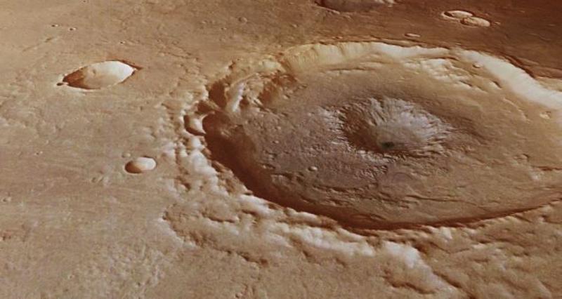 Он смотрит на нас: На Марсе разглядели глаза (ФОТО) / ESA