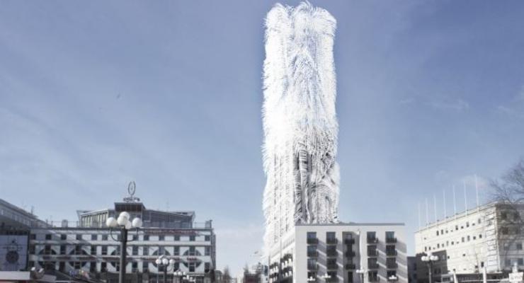 Волосатый небоскреб: В Стокгольме построят необычное здание (ФОТО)