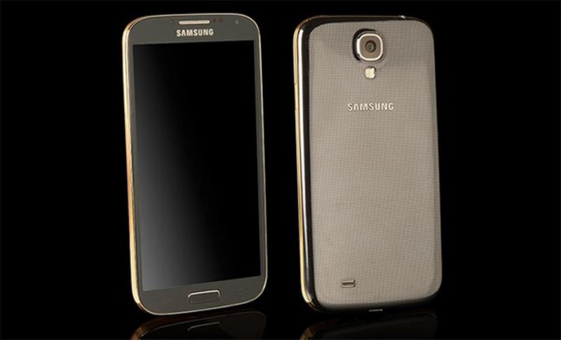 Samsung Galaxy S4 украсили золотом и платиной (ФОТО) / 24gadget.ru