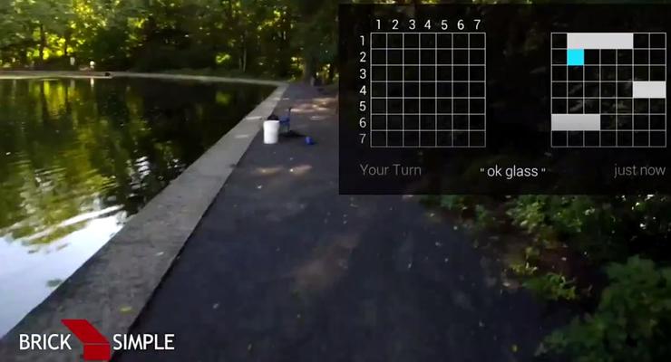Google Glass получили первую видеоигру (ВИДЕО)