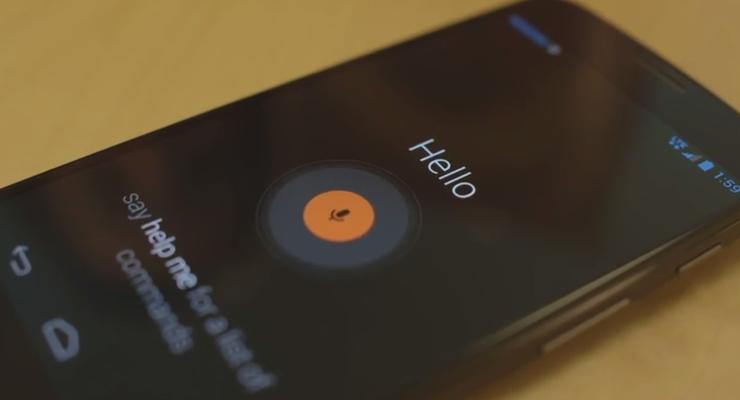 Google показала голосовые возможности смартфона Moto X (ВИДЕО)