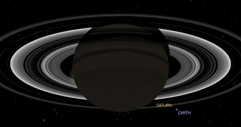 Передай привет Сатурну: Сделан невероятный снимок Земли (ФОТО, ВИДЕО) / nasa.gov