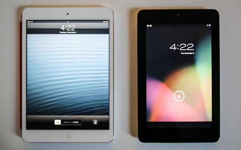 Новый Nexus 7 против iPad mini – кто лучше? / mashable.com