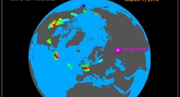 Взрыв челябинского метеорита опоясал Землю пылью