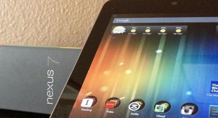 У нового Nexus 7 обнаружили серьезные проблемы