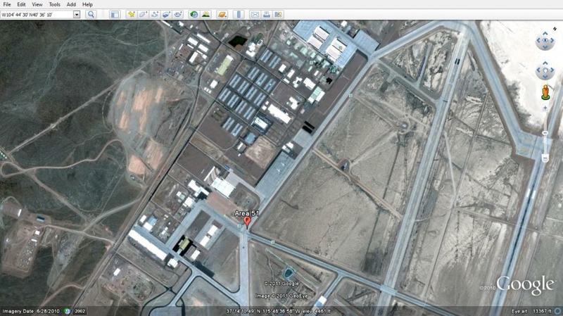 НЛО и не пахнет: ЦРУ раскрыло тайну базы Area 51 / maps.google.com
