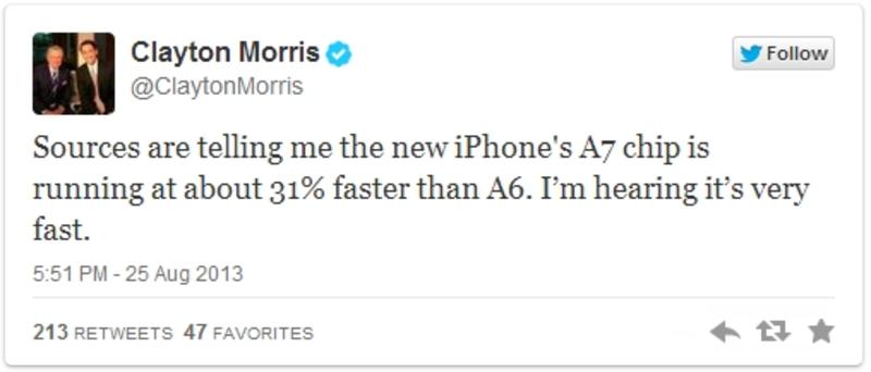 Что будет в новом iPhone 5S: ТОП-5 достоверных слухов / twitter.com