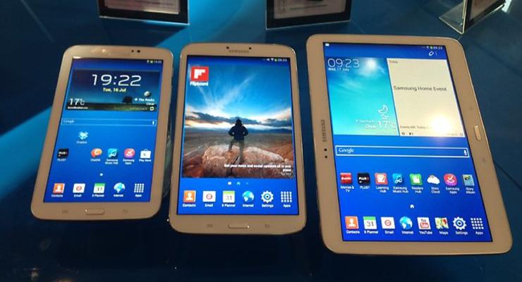 Универсальная тройка: в Украине появились новые планшеты Samsung
