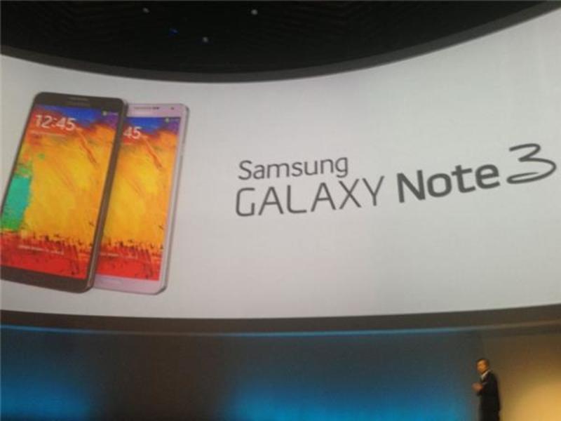 Презентация Samsung Galaxy Note 3 онлайн на Bigmir)net