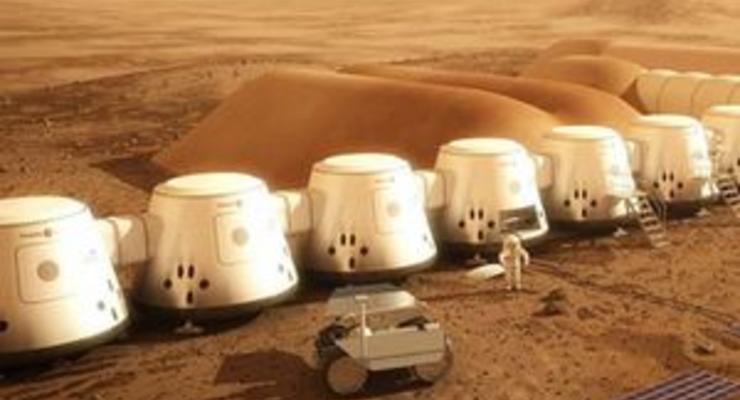 Архитекторы предлагают перед поселенцами отправить на Марс роботов-строителей
