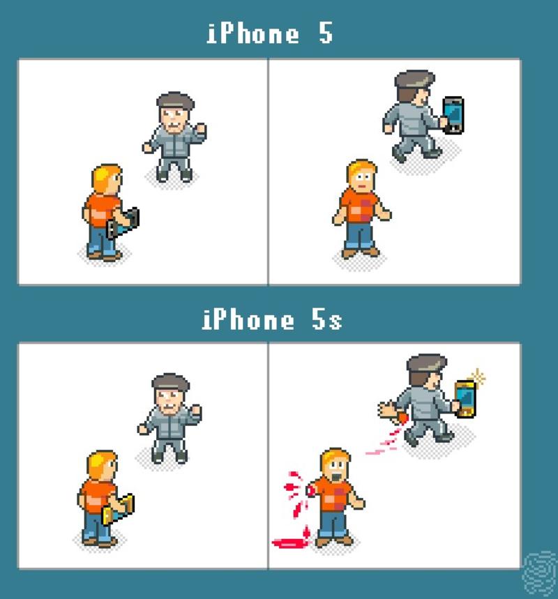 Любовь и ненависть к iPhone 5S: Демотиваторы смартфона Apple (ФОТО) / joyreactor.cc