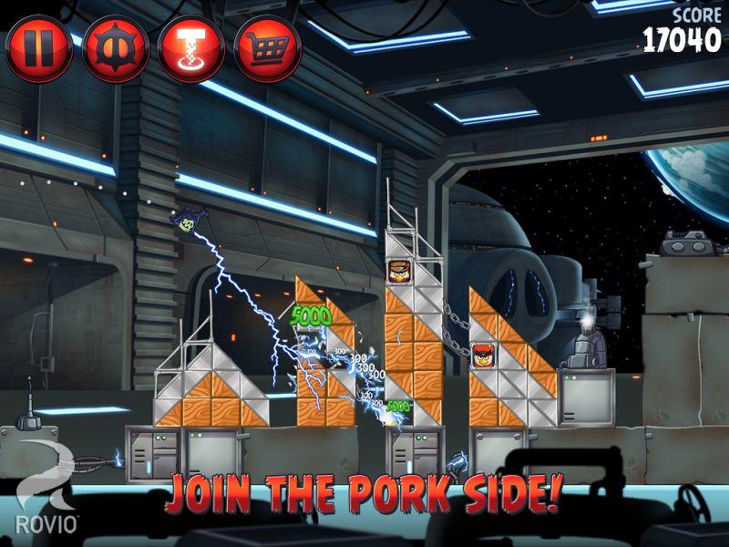 Angry Birds Star Wars II: Темная сторона Силы победила / rovio.com