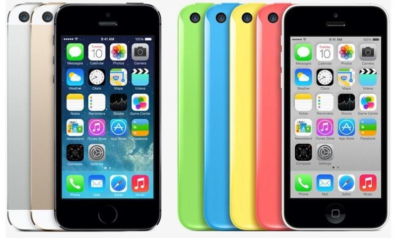 Накрутка втрое: Названа себестоимость новых iPhone 5S / apple.com