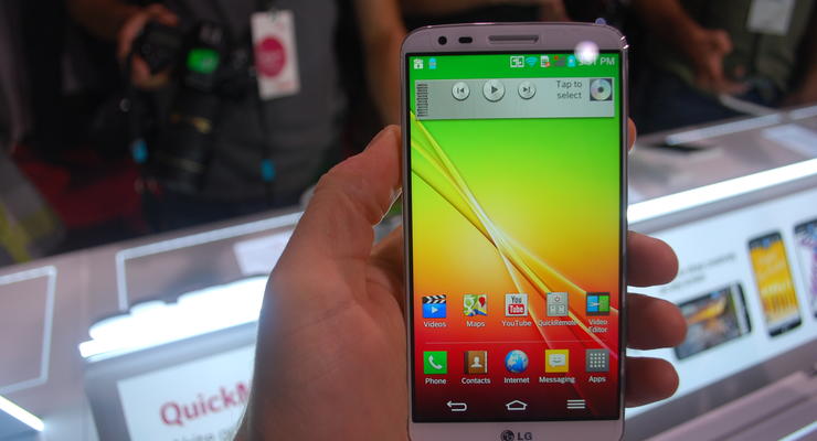 В Украине стартовали предзаказы на крутой смартфон LG G2