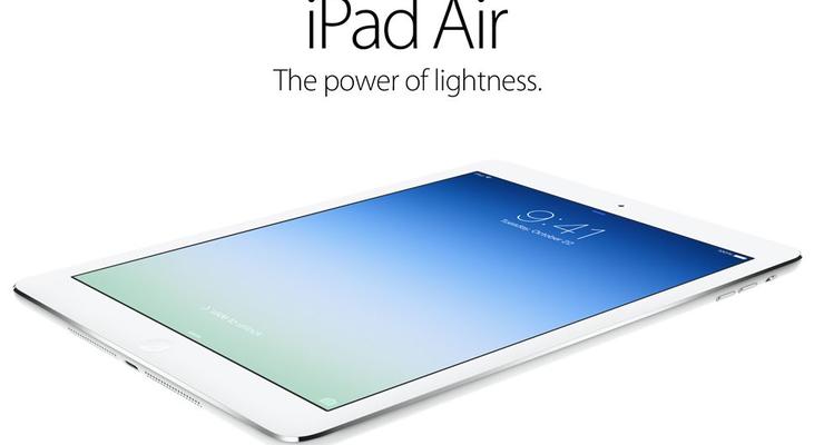 Презентация iPad Air онлайн