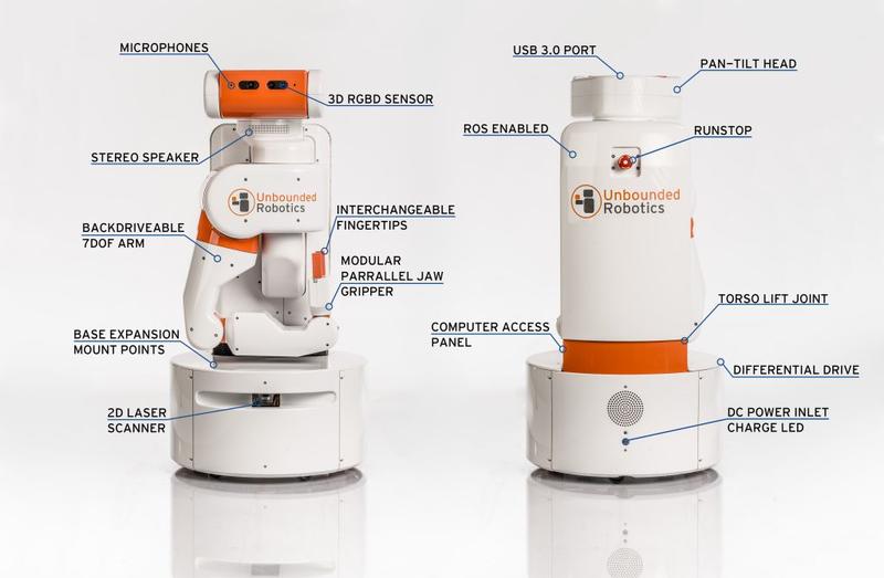 Домашний робот: Американцы показали первого доступного андроида / unboundedrobotics.com/