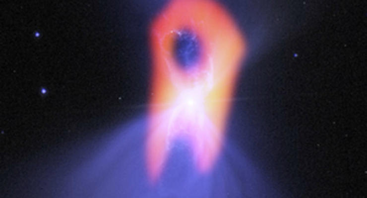ALMA сфотографировал призрачные очертания самого холодного места во Вселенной