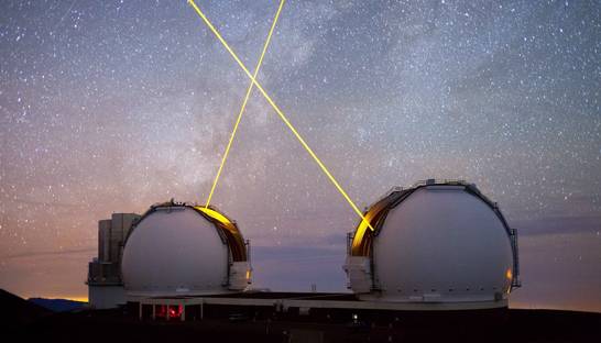Скрестили лучи: Фантастические фото и видео работы телескопов