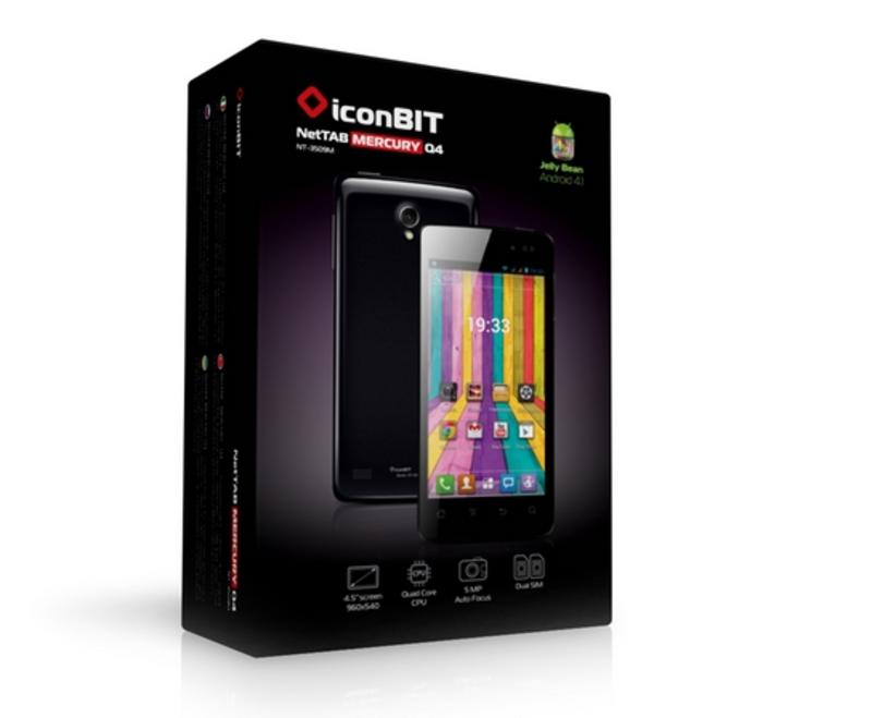 Четыре ядра, недорого – обзор смартфона iconBIT NetTab Mercury Q4 / bigmir)net