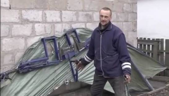 Бэтмен из Донецка: Водитель изобрел крылья на зависть Леонардо да Винчи