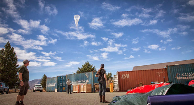 Всемирный Wi-Fi от Google: Воздушный шар с интернетом установил рекорд