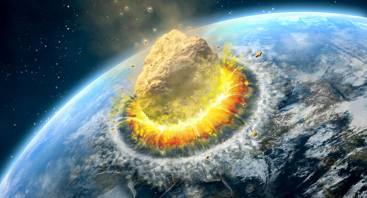 Интересный факт дня: Астероид-убийца прилетает на Землю раз в 100 лет