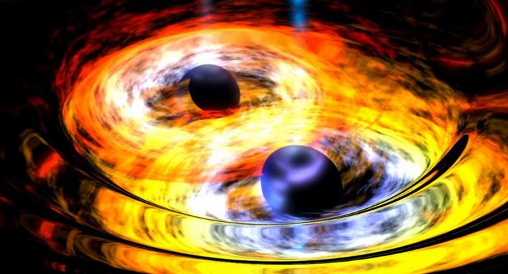Две черные дыры разорвали звезду на куски
