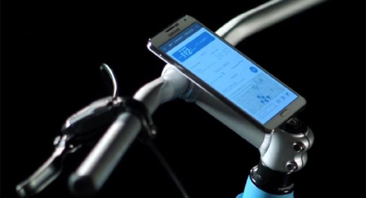 Samsung представила концепт смарт-велосипеда