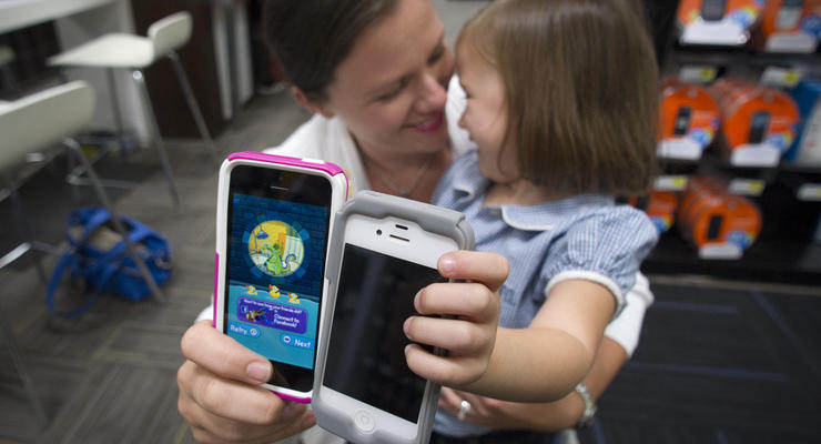 iPhone претендует стать незаменимым средством воспитания детей