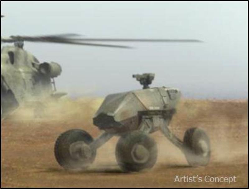 Быстрее и мобильнее: Армия США разрабатывает танки нового поколения / darpa.mil