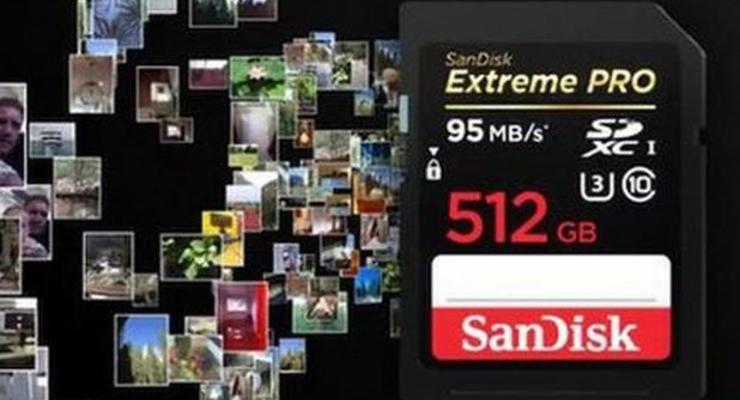 SanDisk создала самую большую карту памяти