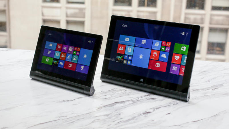Lenovo представила новые планшеты серии YOGA Tablet
