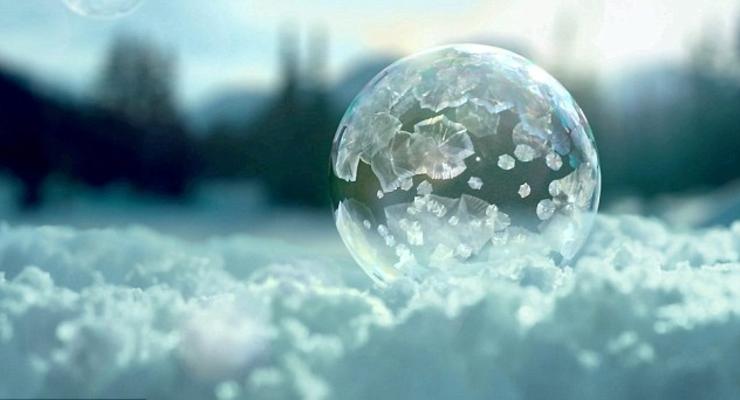 Замороженные пузыри: Sony показала удивительное явление в 4K-видео