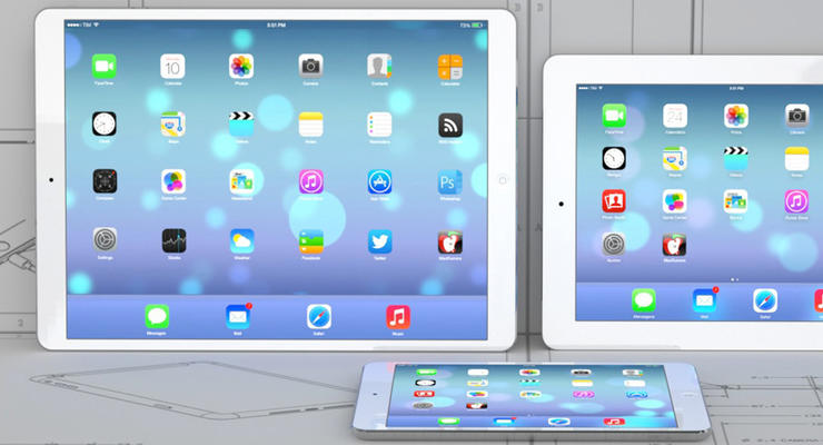 Новый iPad Pro может получить 12-дюймовый экран