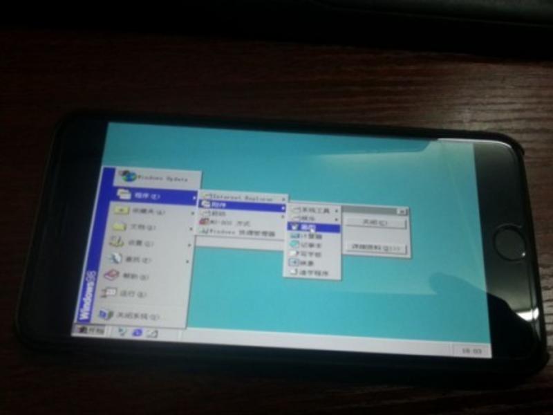 Хакер запустил Windows 98 на iPhone 6 (фото, видео)