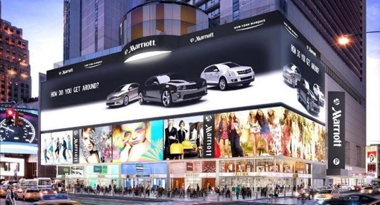 Mitsubishi установит самый большой экран в мире на Таймс-сквер