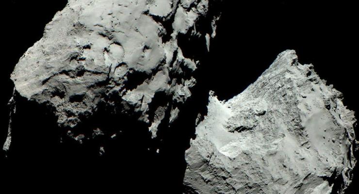 Опубликовано настоящее цветное фото кометы Чурюмова-Герасименко