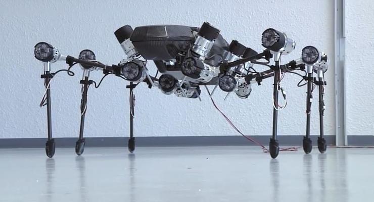 Ученые создали шестилапого робота-насекомого